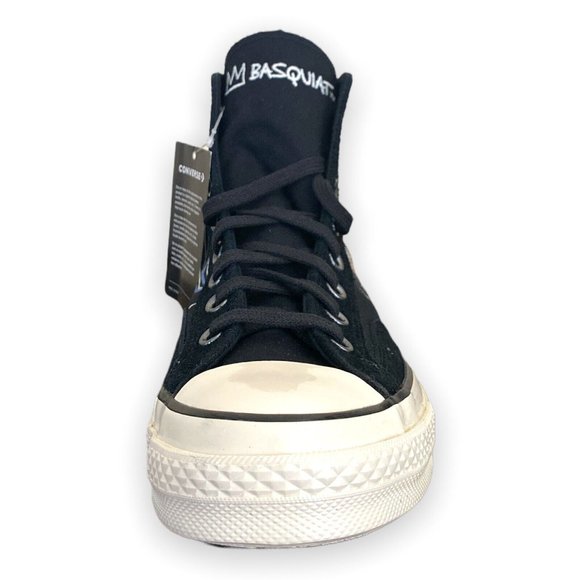 Converse Jean-Michel Basquiat X Chuck 70 HI Black Multi 172585C Mens 8.5 WM 10.5 main image 6